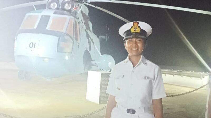 उदयपुर की बेटी भारतीय नौ सेना में बनी लेफ्टिनेंट