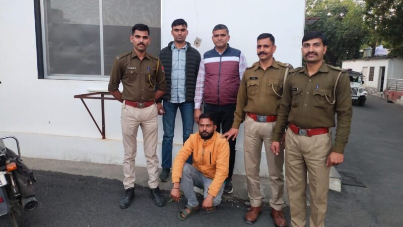 अवैध मादक पदार्थों के खिलाफ सविना पुलिस की बड़ी कार्रवाई, 41 ग्राम एमडीएमए के साथ अभियुक्त गिरफ्तार